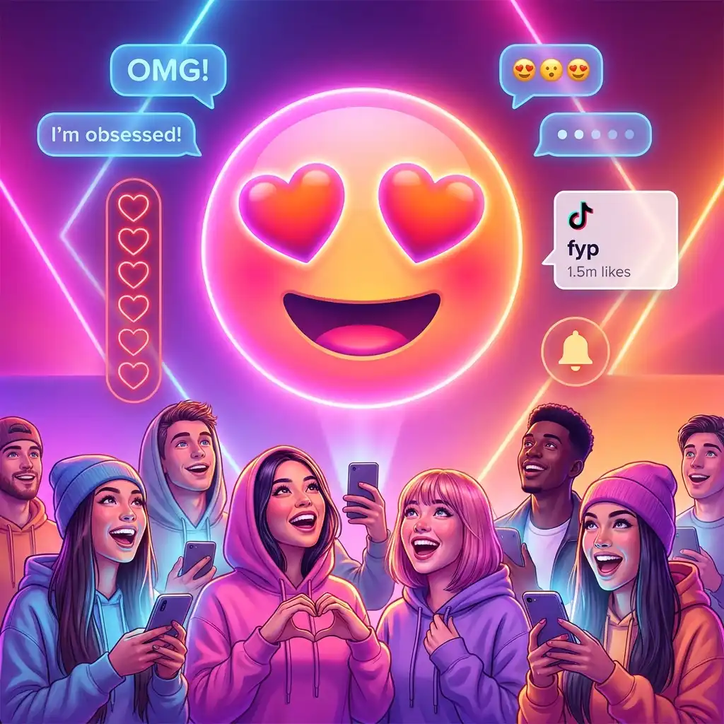 Heart Eyes Emoji 😍 Meaning in 2026: Love, Hype, or Sarcasm Explained