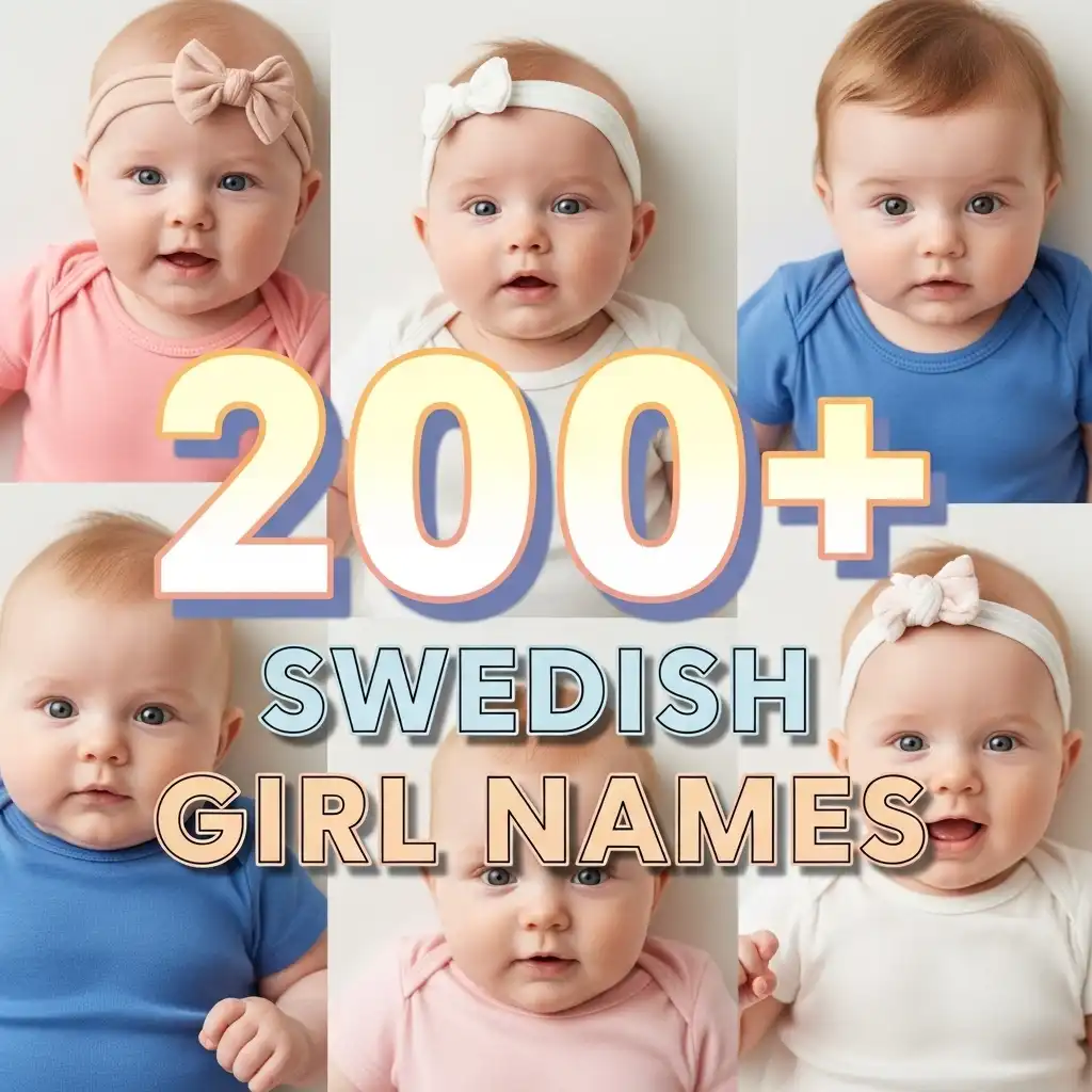 200+ Swedish Girl Names with Meanings – Popular, Unique & Old Norse Baby Names