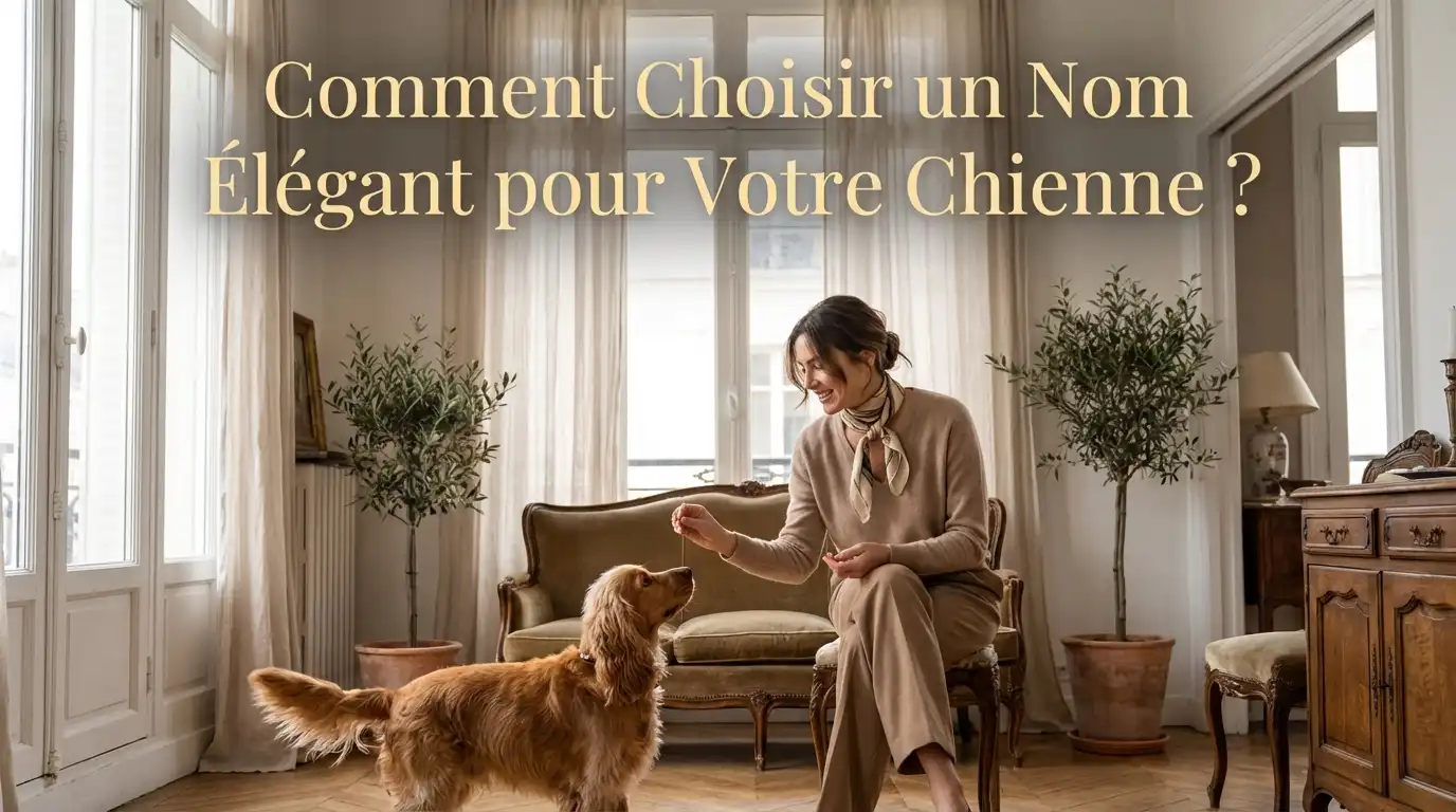 Noms de chien femelle élégants  top idées pour 